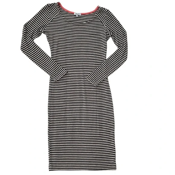long sleeve plisse mini dress Maje